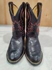 Vintage Children s Child s Stitched Leather Western Cowboy Boots Unsized