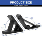 8 Pcs 2020 45 135 Degree Angle Corner Bracket Black 2020 Extrusion Hardware