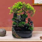 Indoor Water Fountains Spa Yoga Zen Desk Rockery Waterfall Fountain Ornament New