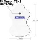 Durable Compatible With Omron Tens Unit Replacement Pads 3pairs   6pcs       