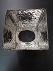 Hand Crafted In Mexico  Tin Tissue Box Vintage
