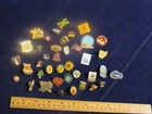 Vintage Lot Of 39 Various Souvenir Lapel Pin Pinbacks Excellent Condition M25