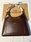 Coach Cu068 Brooklyn Shoulder Bag 28 Natural Grain Leather Maple New