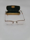 Antique Numont Ful Vue Rimless Glasses 12k Gold Filled Early 1900s Case