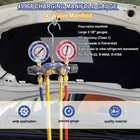 For Yellow Jacket 49968 4-valve Test And Charging Manifold Gauges R-22 404a 410a