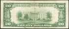 1929  20 Twenty Dollar New York Federal Reserve National Currency Note Fr 1870b 