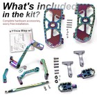 Cnc Cut Pb Racing Floorboards For Harley Touring Road King Street Glide 2014-up