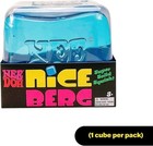 Needoh Nice Berg Blue Xl Giant Niceberg Solid Squish Cube Ice Block - In Hand