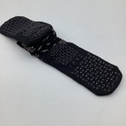 Tavi Aria Grip Socks Ebony Floral Black Crew Yoga Pilates Barre Size Medium Nwt