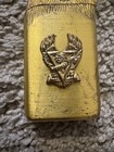 Vintage Harley-davidson American Eagle Gold Tone Butane Lighter Untested