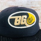 Vtg Bg Auto Trucker Hat 80s Snap Back