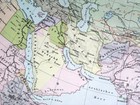 1935 Vintage Political Map Of Asia Saudi Arabia India China Indonesia Russia