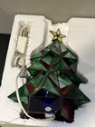 Vintage Stained Glass Christmas Tree