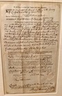 1793 Sale Of Land In Southbury  Connecticut From Benjamin Hinman To Jedediah Mum