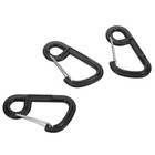 3 Pcs Heavy Duty Aluminium Climbing Carabiner For Adventure Hiking