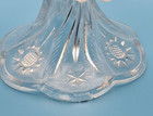 Vintage Imperial Glass  fashion  Clear 9-inch Scalloped Pedestal Cake Stand