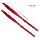 Red Adjustable Wear Resistant Shoulder Belts Straps For 16-120 Bass Accordion