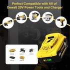 2pack 12 0ah For Dewalt 20v 20 Volt Max Xr Lithium Ion Battery Dcb206-2 Dcb205-2