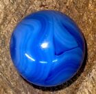         opaque    Christensen Agate Marble-beautiful Royal Blue-mint  63 Ready Display