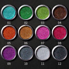 Nail Glitter Powder Holographics Silver Pigment Nail Art Dust  Gel Flakes