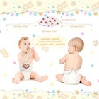 Vabean 8 Pcs Baby Newborn Infant Belly Wrap Adjustable Muslin Comfort Cotton    