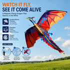 Dragon 3d Kite Single Line Adult Kids Sports Outdoor Ripstop Polyester