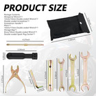 8pcs Motorcycle Tool Kit practical Motorcycle Tools Kit Set Includes Pliers doub