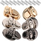 6pcs Purse Push Locks Diy Bag Buckle Metal Press Push Locks Clasp Lock For Bag
