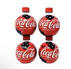 Lot Of 4 Coca-cola Coke Fifa World Cup 2026 Soccer Ball Shape 13 5 Oz - Coke