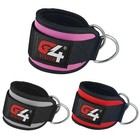 Ankle Straps Weight Lifting Fitness D Ring Cable Attachment Strap Gym Exercise