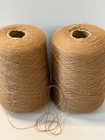 Nice Lot 2 Spool Cone Peru  0 Super Baby Alpaca Yarn 2lb 5oz 1076gr 5019 Brown A