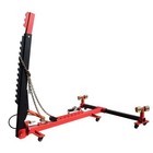 10t Auto Body Frame Puller Straightener Car Repair Machine W  Movable Tool Cart