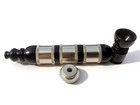 Metal Smoking Pipe Long Nickel Brass Chamber Black Bowl Anodized Aluminum Parts