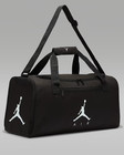 Nike Air Jordan Black Training Logo Duffel Gym Bag Shoe Pocket Sm0744 023 New