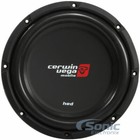 Cerwin Vega Hs102d 800w 10  Hed Series Dual 2-ohm Shallow Mount Car Subwoofer