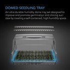 Heavy Duty Large Humidity Dome With Samsung Lm301h Evo Led Lighting Bars