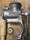 Vintage Universal No  72 Meat Grinder Chopper Made In U s a  Table Mount