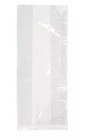 100 Crystal Clear Side Gusset Bags 4  X 2 1 2  X 9 1 2   1 2 Mil