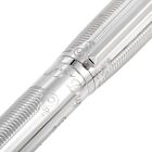 S t  Dupont Line D Rollerball Pen Silver Arabesque 412673  st412673  New In Box
