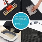 Double Layer Cat Litter Mat Trapping Honeycomb Soft Waterproof Kitty Litter Mat