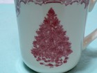 Johnson Bros  England  1883  Red Christmas Tree 4  Tall Mug In Vg Cond 