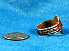 Rare Original La Corona Tabaco Silver Enamel Cigar Ring Size 5 5 Peter Brams