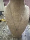Vintage Harley Davidson Sterling Silver Dainty Pendant And Necklace 925 Euc
