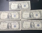 Lot Of 50 1935 One Dollar Note  1 Silver Certificate Blue Seal Bills