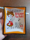 Vintage Houze Art Mid Century Modern Humorous Glass Trinket Dish Bloomer Factory