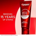 Colgate Optic White Renewal Teeth Whitening Toothpaste  Whitening Fluoride Tooth