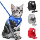 Cat Dog Pet Harness Adjustable Control Vest Dogs Reflective S M L Xl Leash Zz
