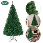 5 5ft Artificial Pvc Christmas Tree Xmas Stand Holiday Season Indoor Outdoor