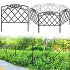 Decorative Garden Fence 24 In H X 24 In W  5 Panels  Total Length 10 Stylish