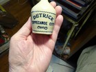 Antique Pre-pro Miniature Stoneware Whiskey Jug  detrick  Tippecanoe City Ohio